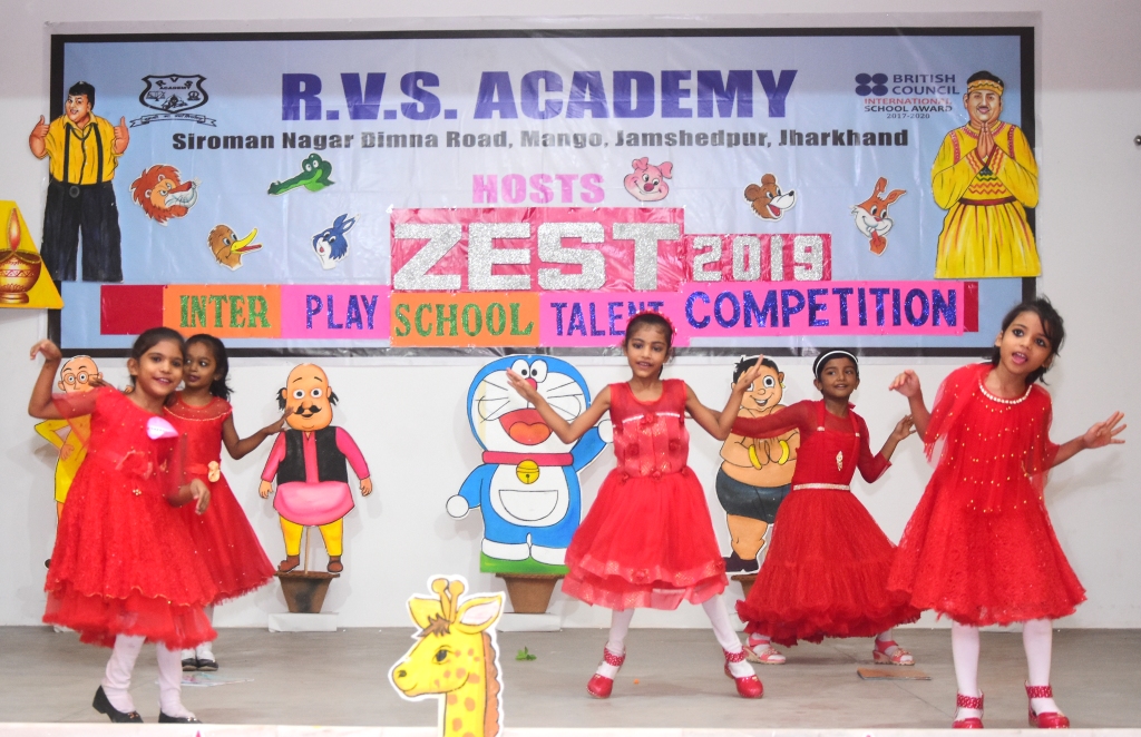 ZEST 2019- An inter play school talent competition organized at RVS Academy