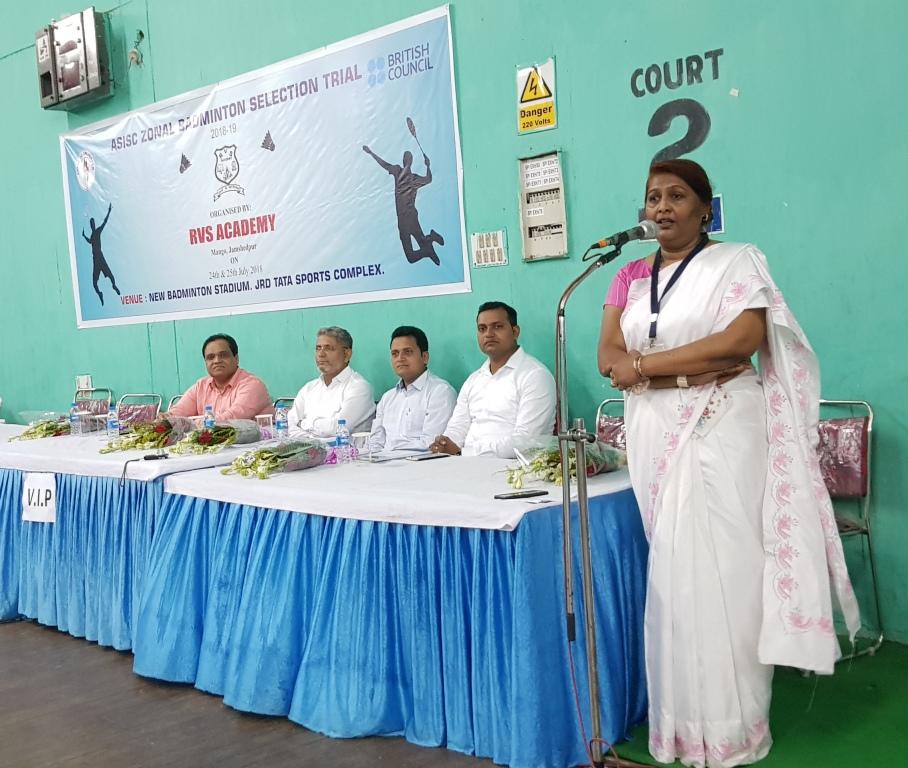 R.V.S. ACADEMY HOSTS ASISC ZONAL LEVEL BADMINTON SELECTION TRIAL 2018 -2019