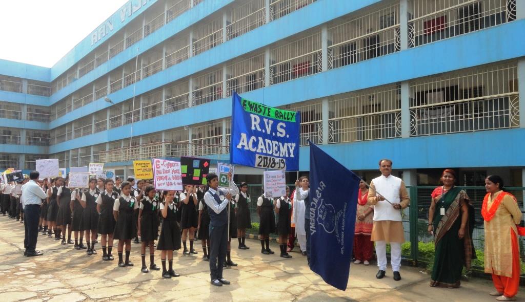 E- WASTE RALLY by R V S ACADEMY