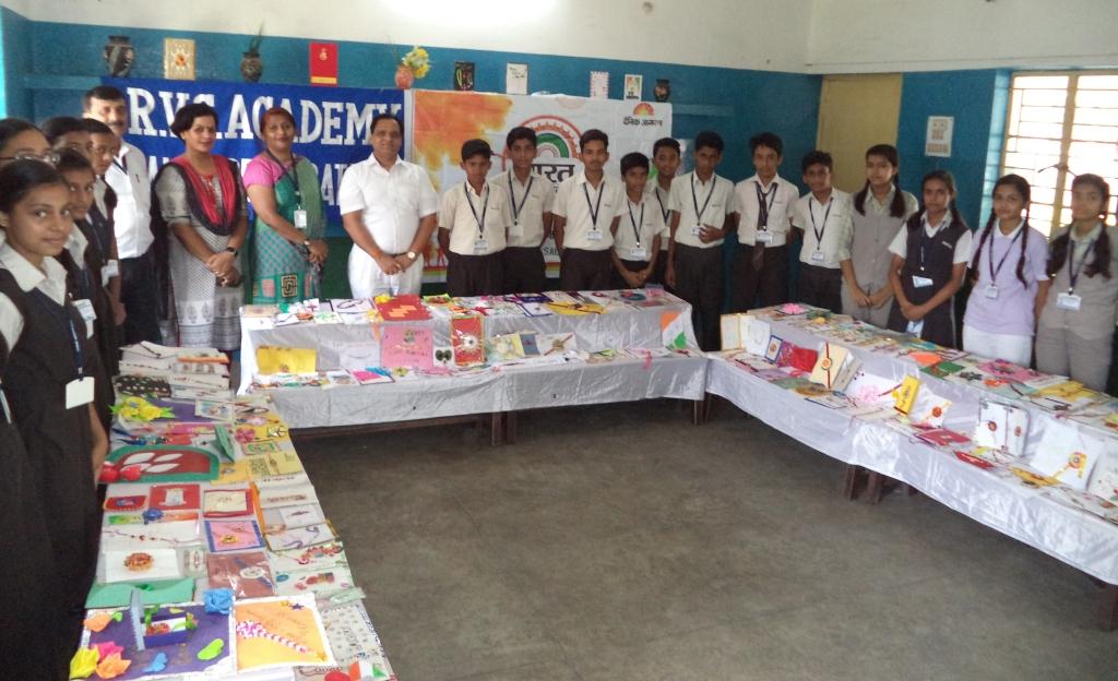 RAKHI FESTIVAL CELEBRATED AT  R.V.S. ACADEMY