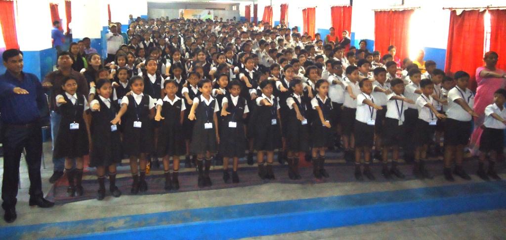 FILM SHOW ORGANISED AT R.V.S.ACADEMY