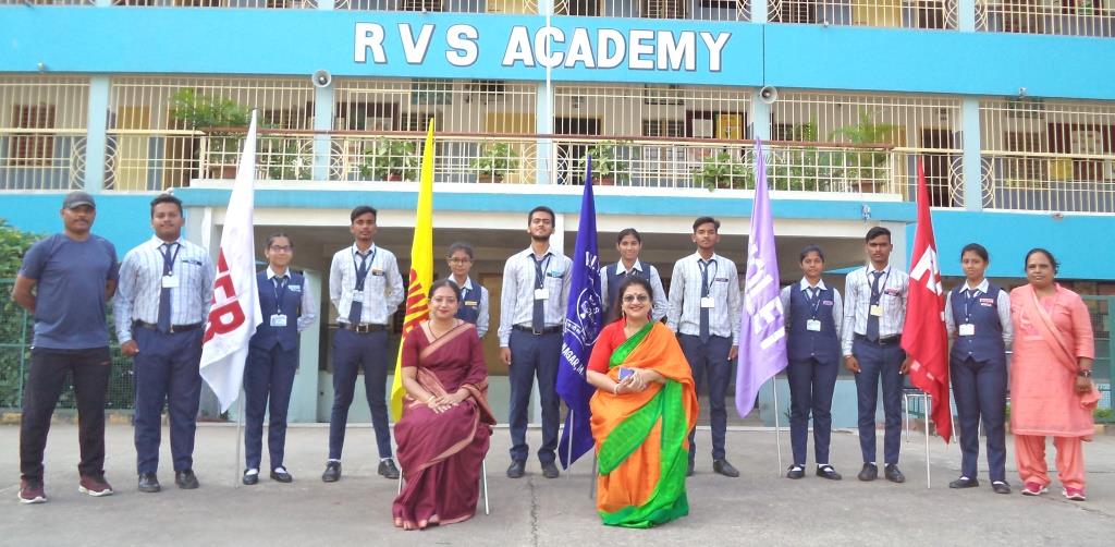 INVESTITURE CEREMONY AT R.V.S. ACADEMY