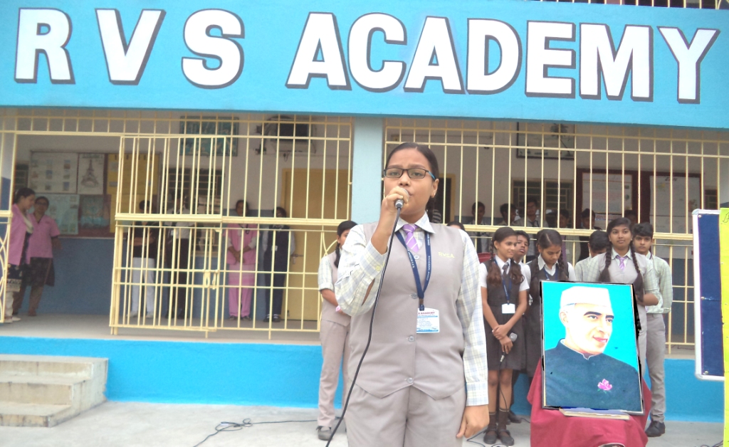 Children’s Day celebrated at R. V. S. Academy