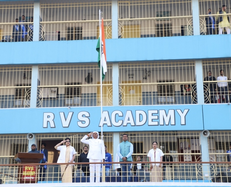 R.V.S ACADEMY CELEBRATES 71ST REPUBLIC DAY