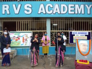 R V S Academy celebrated children's day