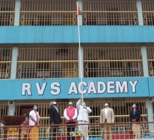 Republic Day celebrated at RVS Academy, Mango
