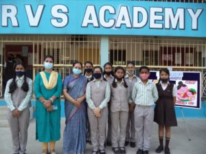 R V.S. Academy celebrated Mother's Day in the school premises
