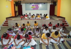 Rakhi making competition held at RVS Academy