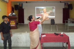 BASIC LIFE SUPPORT TRAINING PROGRAM  ORGANISED AT RVS ACADEMY