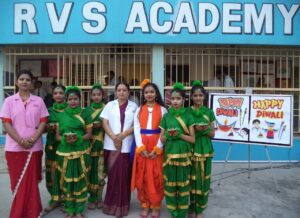 Diwali celebration at RVS Academy, Mango