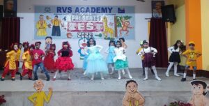 R.V.S Academy organised an Inter Play School Cultural Fest 