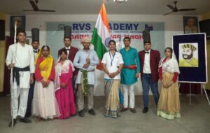 RVS Academy celebrates Babu Kunwar Singh jayanti