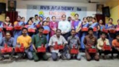 Labour Day celebrated at R.V.S Academy