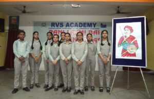 Rani Lakshmi Bai Balidan Divas observed at RVS Academy, Mango