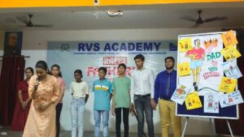 Father’s celebrated  at    R V S Academy  on  19.06.2023