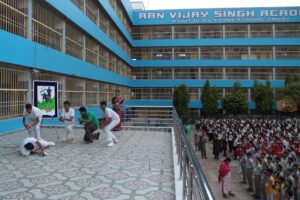 Kargil Vijay Diwas celebrated  at the premises of  R.V.S.Academy
