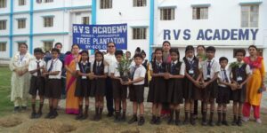 Tree  Plantation At R.V.S.Academy on 6th July, 2023