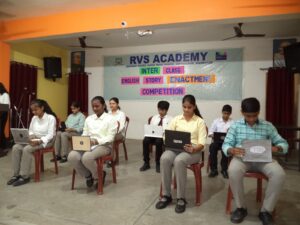 RVS ACADEMY organised story enactment competition