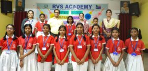 Rakhi making competition held at RVS Academy