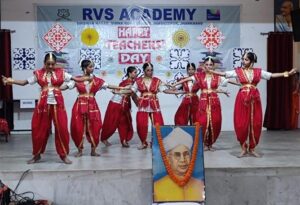 Teachers day celebrated at RVS Academy