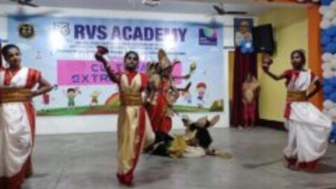 Navratri Celebration at RVS Academy Radiates Joy and Devotion