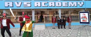 Rani Lakshmi Bai Jayanti celebrated at RVS Academy