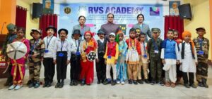 Fancy Dress Competition organised at R.V.S Academy, Mango
