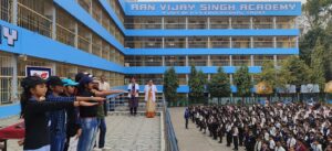 R.V.S. Academy  organised a session on road safety