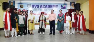 BabuKunwar Singh Vijayotsav celebrated at RVS Academy