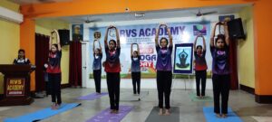 RVS Academy Celebrated International Yoga Day with Enthusiasm