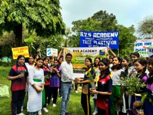 Tree Plantation Week celebrated at RVS Academy