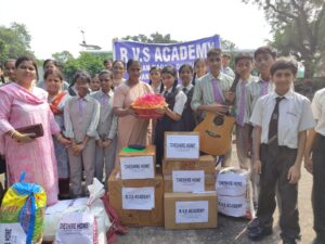 RVS Academy Students Visit Cheshire Home to Celebrate the Joy of Giving Week